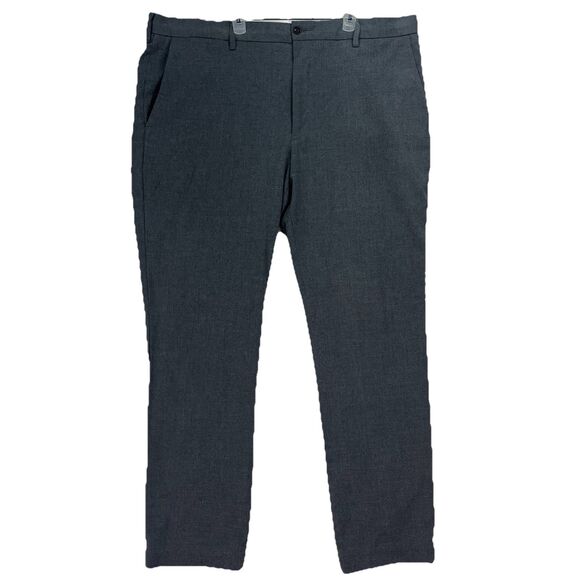 POLO RALPH LAUREN Mens Chino Trousers Stretch Slim‎ Fit Grey W40 L32 Dress Pants - Picture 1 of 6